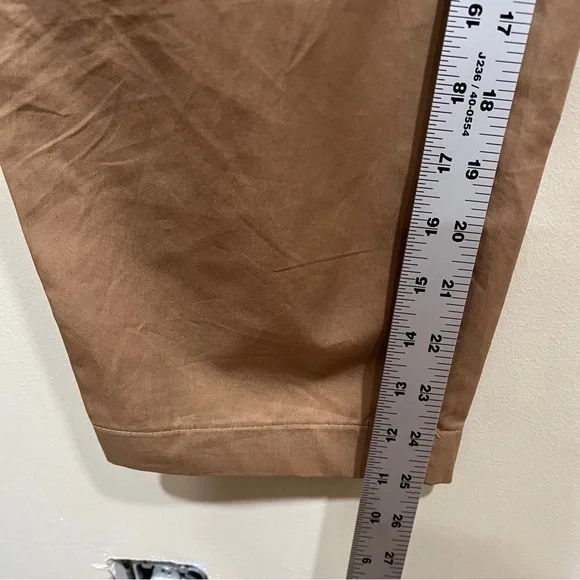 ANTHROPOLOGIE EXQUISE tan high rise trousers size XS EUC - Picture 5 of 8